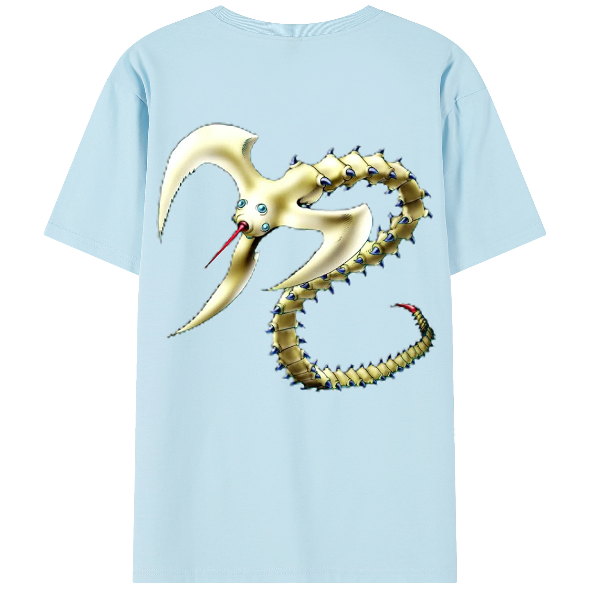 （画像用） 遊☆戯☆王 Yu-Gi-Oh! 綿100％半袖Tシャツ（背面プリント）